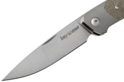 Viper Key V5978CV Bolster Green Canvas Micarta Pocket Knife, Jesper Voxnaes Design -Knife Hub Shop VPV5978CV 03 viper