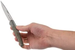 Viper Key V5978CV Bolster Green Canvas Micarta Pocket Knife, Jesper Voxnaes Design -Knife Hub Shop VPV5978CV 08 viper