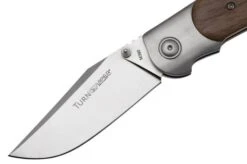 Viper Turn V5986NO Walnut Pocket Knife, Fabrizio Silvestrelli Design -Knife Hub Shop VPV5986NO 03 viper