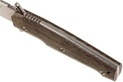 Viper Fate VT 4005 SWCV Stonewashed, Green Micarta, Fixed Blade -Knife Hub Shop VPVT4005SWCV 07 viper fate vt vpvt4005swcv 07