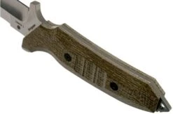 Viper Fearless VT4018CG Sleipner Stonewashed, Green Canvas Micarta, Fixed Knife, Rumici Design -Knife Hub Shop VPVT4018CG 04 viper