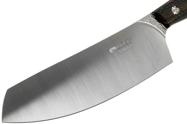 Viper Sakura Santoku 16cm Ziricote Wood, VT7516ZI 5 Viper Sakura Santoku 16cm Ziricote Wood, VT7516ZI - Image 3
