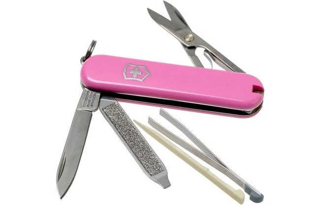 Victorinox Classic SD Licht Roze 0.6223.51 Swiss Pocket Knife 3 Victorinox Classic SD Licht Roze 0.6223.51 Swiss Pocket Knife
