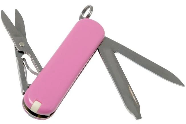 Victorinox Classic SD Licht Roze 0.6223.51 Swiss Pocket Knife 4 Victorinox Classic SD Licht Roze 0.6223.51 Swiss Pocket Knife - Image 2
