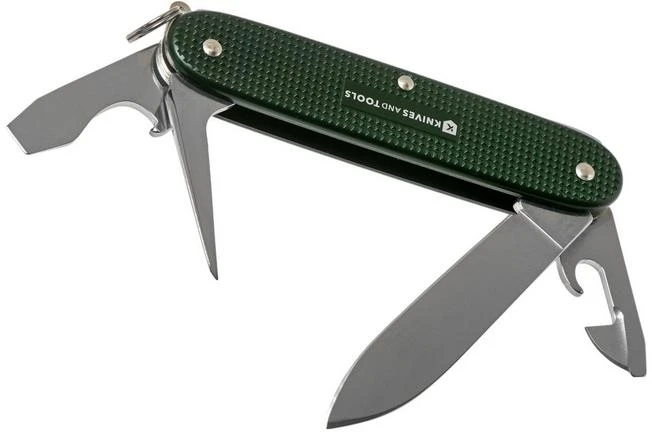 Victorinox Pioneer Alox Green 0.8201.24R4.KTE1 Knivesandtools Edition, Swiss Pocket Knife 4 Victorinox Pioneer Alox Green 0.8201.24R4.KTE1 Knivesandtools Edition, Swiss Pocket Knife - Image 2