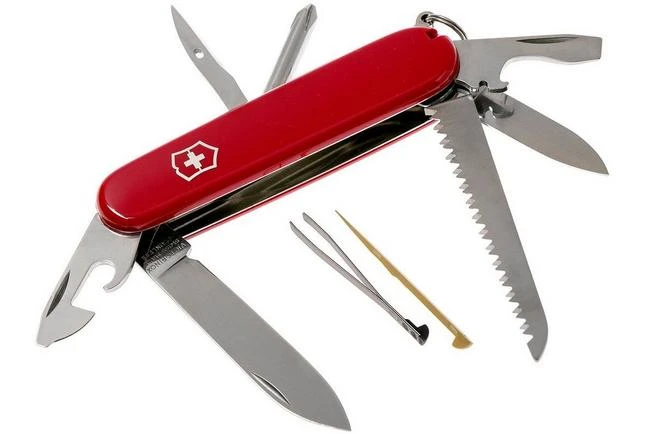 Victorinox Hiker, Swiss Pocket Knife, Red 3 Victorinox Hiker, Swiss Pocket Knife, Red