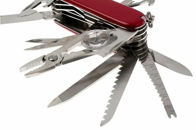 Victorinox SwissChamp Red 1.6795 Swiss Pocket Knife 4 Victorinox SwissChamp Red 1.6795 Swiss Pocket Knife - Image 2