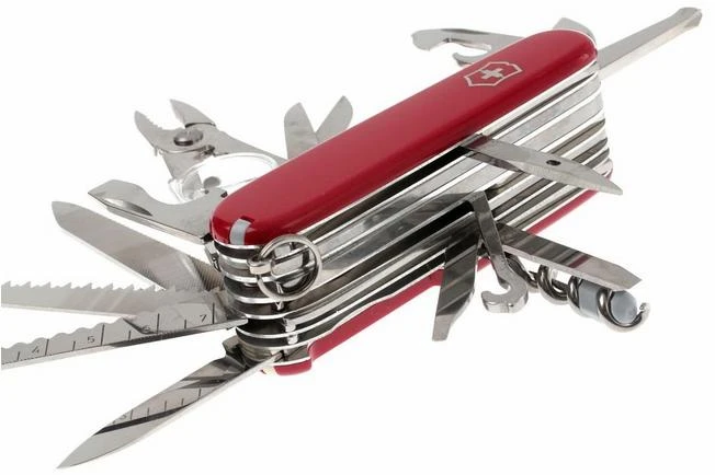 Victorinox SwissChamp Red 1.6795 Swiss Pocket Knife 5 Victorinox SwissChamp Red 1.6795 Swiss Pocket Knife - Image 3