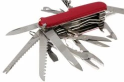 Victorinox SwissChamp Red 1.6795 Swiss Pocket Knife 12 Victorinox SwissChamp Red 1.6795 Swiss Pocket Knife -Knife Hub Shop VT1 6795 04 victorinox swisschamp vt1 6795 d4