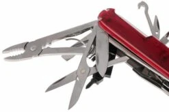Victorinox CyberTool With 34 Functions, Transparent Red -Knife Hub Shop VT1 7725 T 04 victorinox cybertool 34 rood vt1 7725 t d4