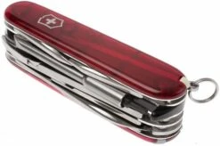 Victorinox CyberTool With 34 Functions, Transparent Red -Knife Hub Shop VT1 7725 T 08 victorinox cybertool 34 rood vt1 7725 t d8