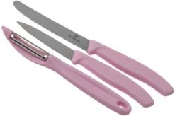 Victorinox SwissClassic 6.7116.31L52 3-piece Vegetable Knife Set, Pink