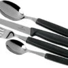 Victorinox SwissClassic 6.7233.24, 24-piece Cutlery Set, Black -Knife Hub Shop VT6 7233 24 01 victorinox