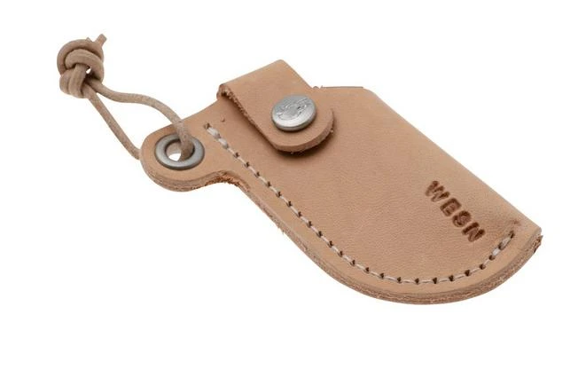 WESN Microblade Leather Sheath, SN02-0 Natural 4 WESN Microblade Leather Sheath, SN02-0 Natural - Image 2