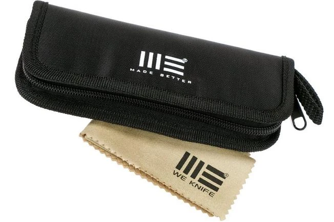 We Knife Angst 2002B Grey & Black G10 Pocket Knife, Justin Lundquist Design 10 We Knife Angst 2002B Grey & Black G10 Pocket Knife, Justin Lundquist Design - Image 8