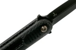 We Knife Angst 2002C Carbon Fibre, Black G10 Pocket Knife, Justin Lundquist Design -Knife Hub Shop WK2002C 06 we knife