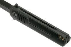 We Knife Angst 2002C Carbon Fibre, Black G10 Pocket Knife, Justin Lundquist Design -Knife Hub Shop WK2002C 07 we knife