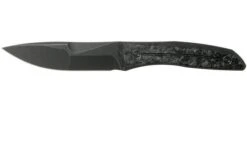WE Knife Reazio 921B Black Stonewashed, Shredded Carbon Fibre, Toni Tietzel Design