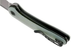 WE Knife Saakshi WE20020C-4 Stonewashed, Natural G10 Pocket Knife -Knife Hub Shop WKWE20020C 4 05 we knife