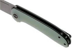 WE Knife Saakshi WE20020C-4 Stonewashed, Natural G10 Pocket Knife -Knife Hub Shop WKWE20020C 4 07 we knife