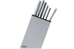 Wüsthof Classic Knife Set 6-pieces White "bread Knife Version" With Slim Knife Block -Knife Hub Shop WU1090270602 02 wusthof v202104