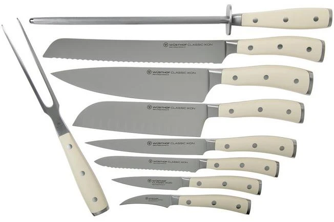 Wüsthof Classic Ikon Crème 9-piece Knife Set, 1090470901 7 Wüsthof Classic Ikon Crème 9-piece Knife Set, 1090470901 - Image 5
