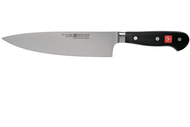 Wüsthof Classic Chef's Knife 20 Cm Half Crop, 4581-20 3 Wüsthof Classic Chef's Knife 20 Cm Half Crop, 4581-20