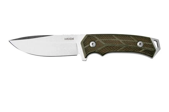 WOOX Rock 62 BUKNF00108 Micarta Engraved, Fixed Knife 3 WOOX Rock 62 BUKNF00108 Micarta Engraved, Fixed Knife