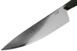 Xin Cutlery XinCore XC126 Black G10, Red Liners, Damascus, Chef's Knife 21.5 Cm -Knife Hub Shop XC126 03 xin cutlery