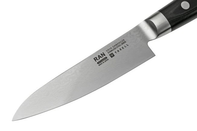 Yaxell Ran 36056, 3-piece Knife Set Santoku 16.5 Cm, Universal Knife 12 Cm And Knife Sharpener 7 Yaxell Ran 36056, 3-piece Knife Set Santoku 16.5 Cm, Universal Knife 12 Cm And Knife Sharpener - Image 5