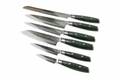 Yaxell Tsuchimon 36796 6-piece Knife Set With Knife Block 11 Yaxell Tsuchimon 36796 6-piece Knife Set With Knife Block -Knife Hub Shop YL36796 05 yaxell