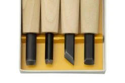 Yoshiharu Y-4 Mitomoto Japanese Wood Carving Knives, Set Of 4 8 Yoshiharu Y-4 Mitomoto Japanese Wood Carving Knives, Set Of 4 -Knife Hub Shop YSH 011 03 yoshiharu