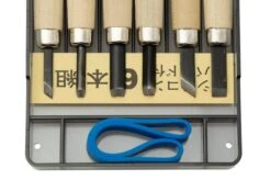 Yoshiharu KL-6 Maruichi Japanese Wood Carving Knives, Set Of 6 In Plastic Case -Knife Hub Shop YSH 033 03 yoshiharu