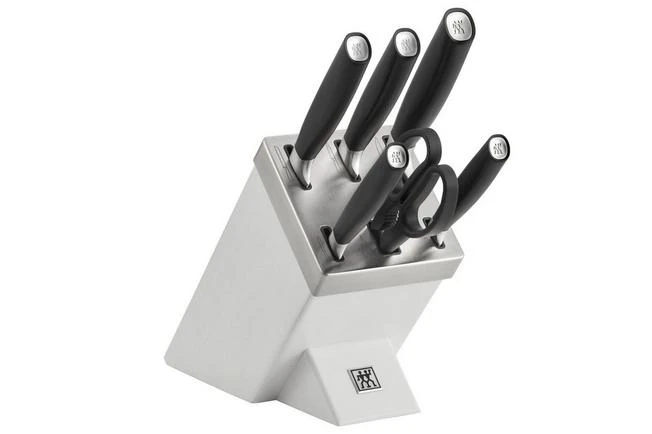 Zwilling All Star 1022776, 7-piece Knife Set With Knife Block, White/silver 3 Zwilling All Star 1022776, 7-piece Knife Set With Knife Block, White/silver