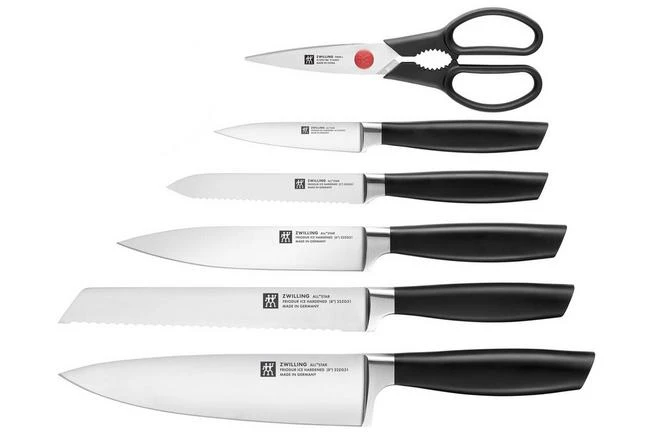 Zwilling All Star 1022776, 7-piece Knife Set With Knife Block, White/silver 4 Zwilling All Star 1022776, 7-piece Knife Set With Knife Block, White/silver - Image 2