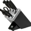Zwilling J.A. Henckels Four Star SharpBlock 35145-007, 7-piece Knife Block Black Ash Wood 1 Zwilling J.A. Henckels Four Star SharpBlock 35145-007, 7-piece Knife Block Black Ash Wood -Knife Hub Shop ZW35145 007 01 zwilling