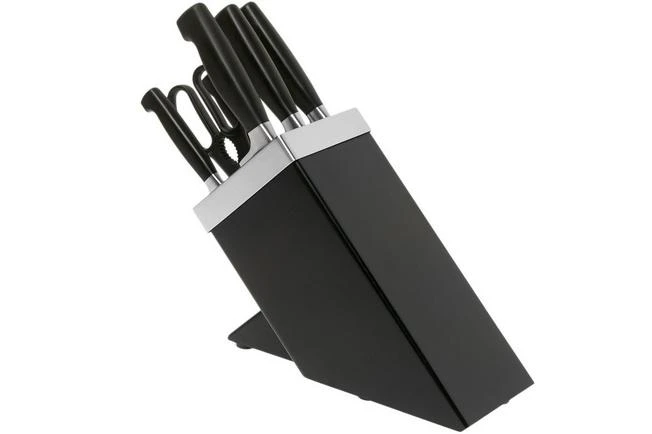 Zwilling J.A. Henckels Four Star SharpBlock 35145-007, 7-piece Knife Block Black Ash Wood 5 Zwilling J.A. Henckels Four Star SharpBlock 35145-007, 7-piece Knife Block Black Ash Wood - Image 3