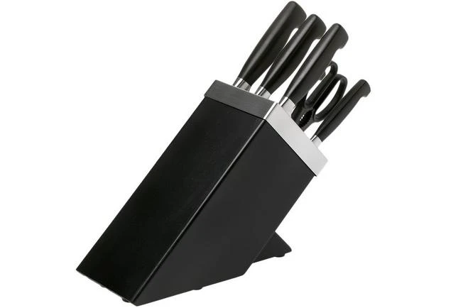 Zwilling J.A. Henckels Four Star SharpBlock 35145-007, 7-piece Knife Block Black Ash Wood 6 Zwilling J.A. Henckels Four Star SharpBlock 35145-007, 7-piece Knife Block Black Ash Wood - Image 4