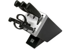 Zwilling J.A. Henckels Four Star SharpBlock 35145-007, 7-piece Knife Block Black Ash Wood 16 Zwilling J.A. Henckels Four Star SharpBlock 35145-007, 7-piece Knife Block Black Ash Wood -Knife Hub Shop ZW35145 007 05 zwilling