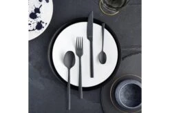 Amefa Manille All You Need 9035, 42-piece Cutlery Set, Black -Knife Hub Shop manille bestekset 42 delig zwart ambiance 9035atay02e29